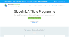 Desktop Screenshot of affiliate.globelink.co.uk